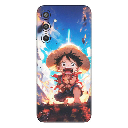 Samsung M/F/Note/Flip and C Phone Skins (All Models) - Toon One Piece Cute Character - Matte Finish (M-35) Samsung Galaxy M35 (5G)