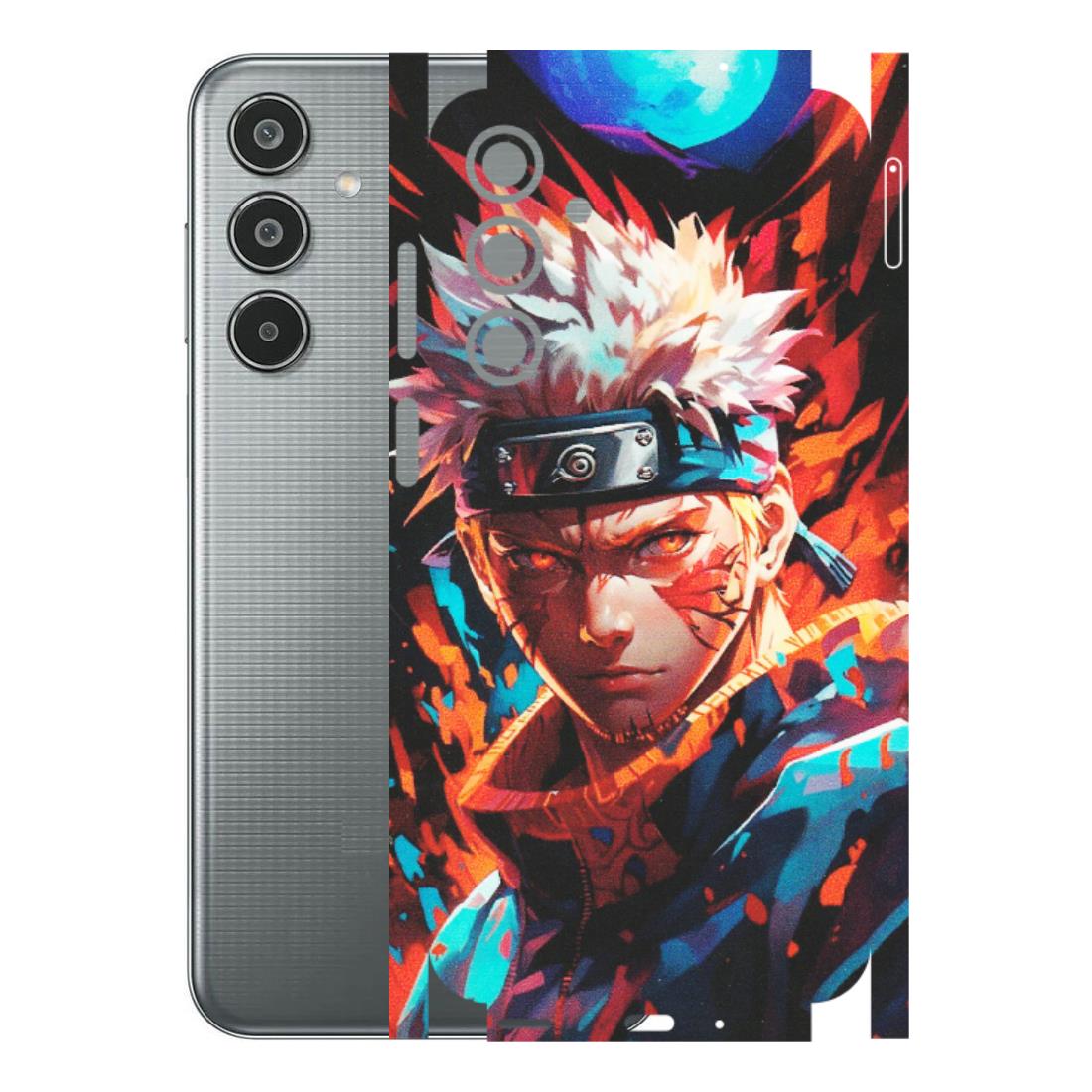Samsung M/F/Note/Flip and C Phone Skins (All Models) - Anime Ferocious Character - Matte Finish (M-44) Samsung Galaxy M35 (5G)