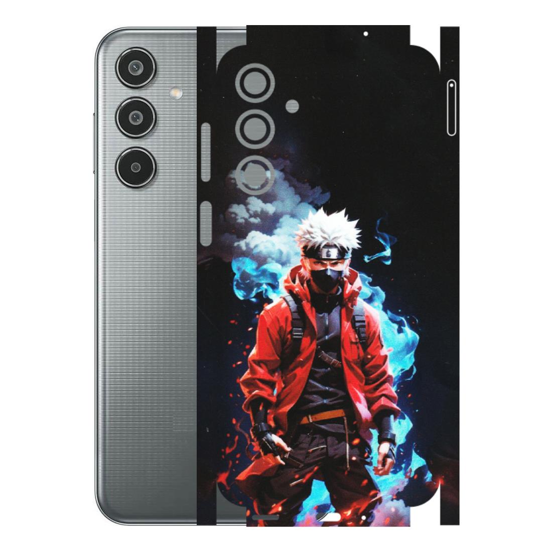 Samsung M/F/Note/Flip and C Phone Skins (All Models) - Kakashi Hatake Naruto - Matte Finish (M-60) Samsung Galaxy M35 (5G)
