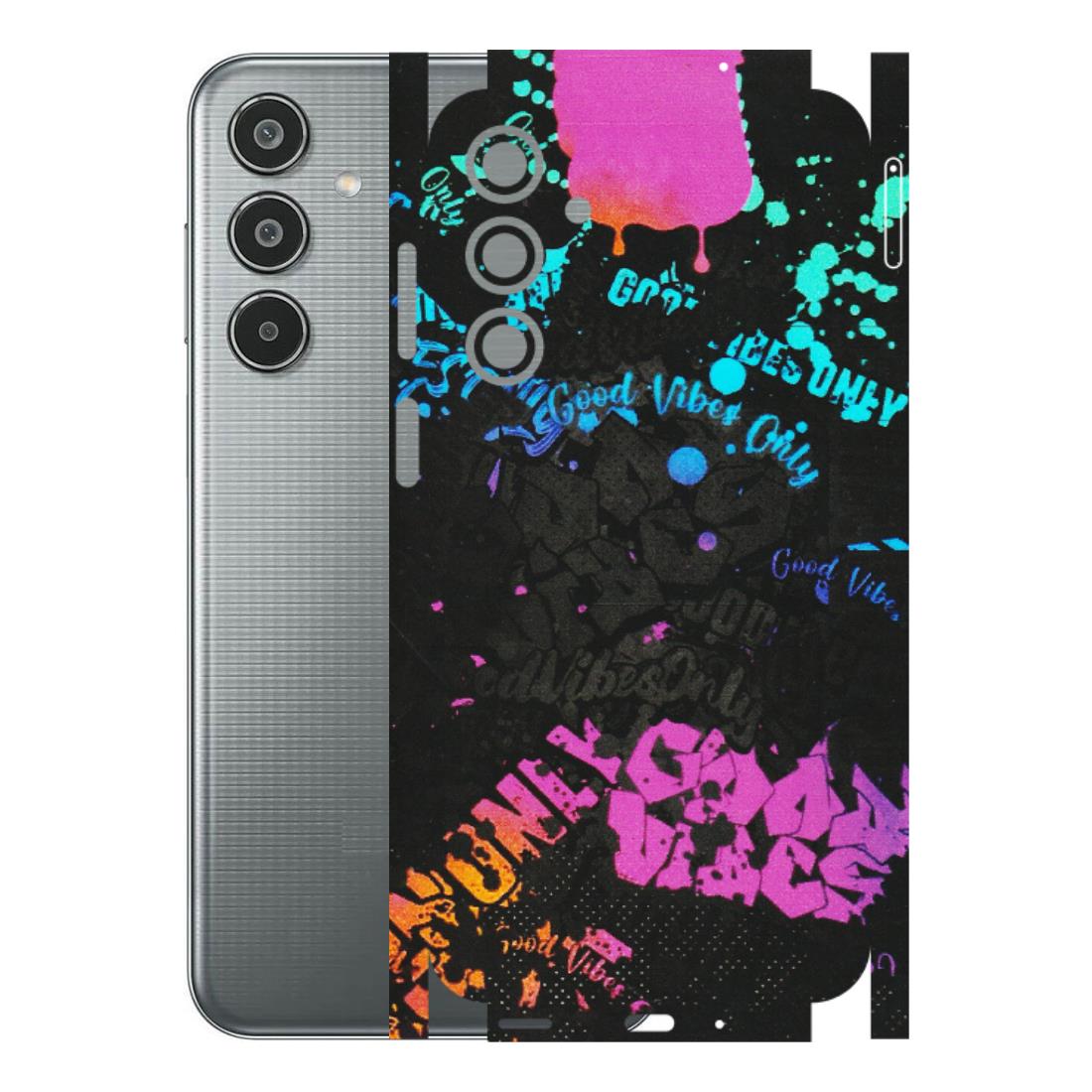 Samsung M/F/Note/Flip and C Phone Skins (All Models) - Majestic Black Vibes - Matte Finish (M-62) Samsung Galaxy M35 (5G)