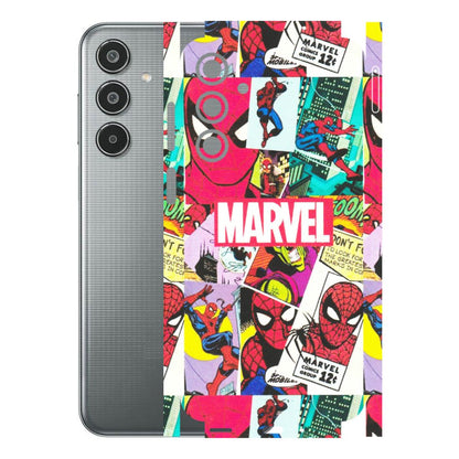 Samsung M/F/Note/Flip and C Phone Skins (All Models) - Marvel Comic Spiderman Grafitti - Matte Finish (M-72) Samsung Galaxy M35 (5G)