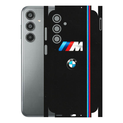 Samsung M/F/Note/Flip and C Phone Skins (All Models) - Styling With Black BMW - Matte Finish (M-74) Samsung Galaxy M35 (5G)