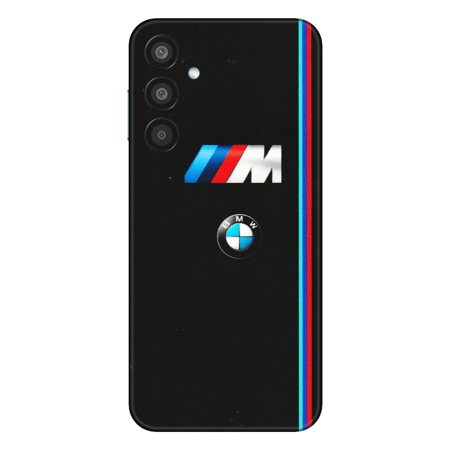 Samsung M/F/Note/Flip and C Phone Skins (All Models) - Styling With Black BMW - Matte Finish (M-74) Samsung Galaxy M35 (5G)