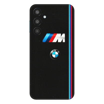 Samsung M/F/Note/Flip and C Phone Skins (All Models) - Styling With Black BMW - Matte Finish (M-74) Samsung Galaxy M35 (5G)