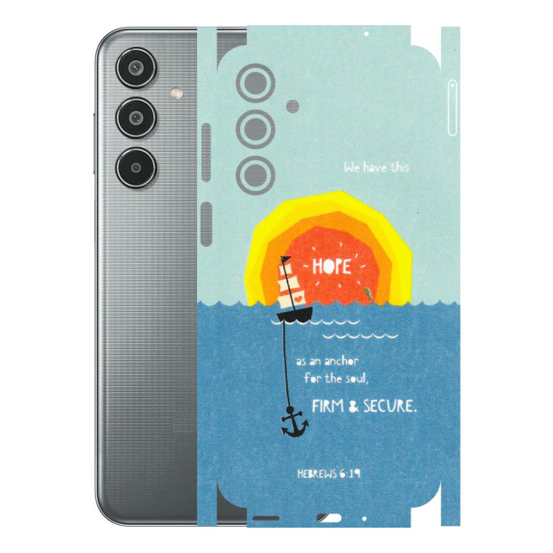 Samsung M/F/Note/Flip and C Phone Skins (All Models) - A Beautiful Sunset of Hope - Matte Finish (M-75) Samsung Galaxy M35 (5G)