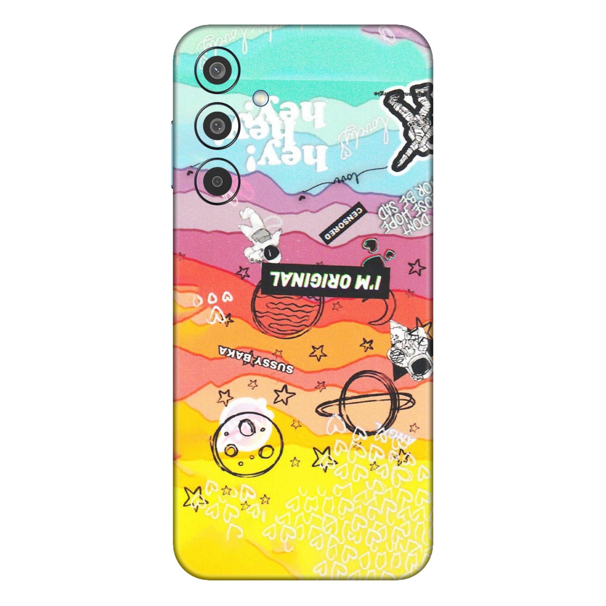 Samsung M/F/Note/Flip and C Phone Skins (All Models) - The Original Astronaut - Matte Finish (M-79) Samsung Galaxy M35 (5G)