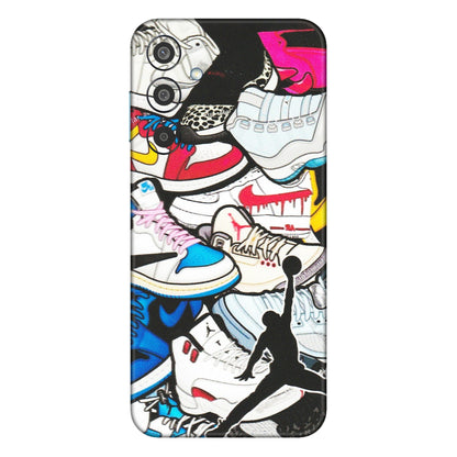 Samsung M/F/Note/Flip and C Phone Skins (All Models) - Jordan Sneakers Fan - Matte Finish (M-80) Samsung Galaxy M35 (5G)