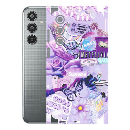 Samsung M/F/Note/Flip and C Phone Skins (All Models) - Supreme Purple Magic - Matte Finish (M-88) Samsung Galaxy M35 (5G)