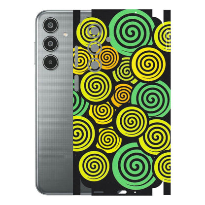Samsung M/F/Note/Flip and C Phone Skins (All Models) - Crazy Spiral - Matte Finish (M-91) Samsung Galaxy M35 (5G)