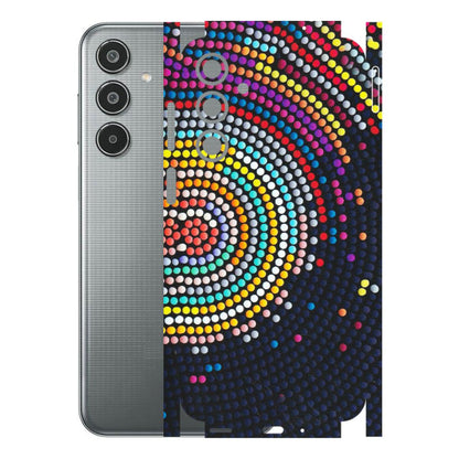 Samsung M/F/Note/Flip and C Phone Skins (All Models) - Rainbow Dot Mandala - Matte Finish (M-97) Samsung Galaxy M35 (5G)