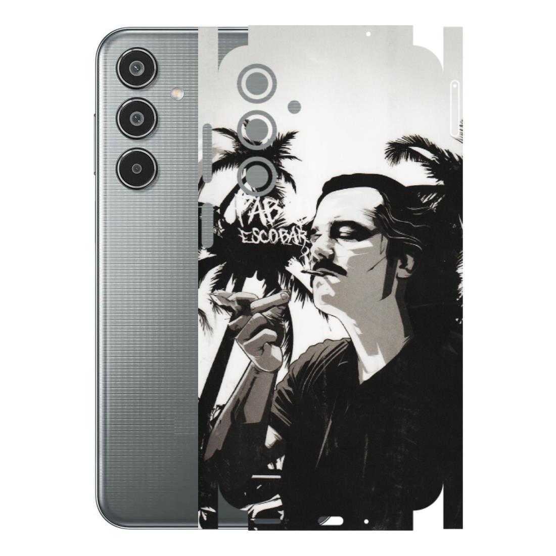 Samsung M/F/Note/Flip and C Phone Skins (All Models) - Pab Escobar - Transparent Finish (T-05) Samsung Galaxy M35 (5G)