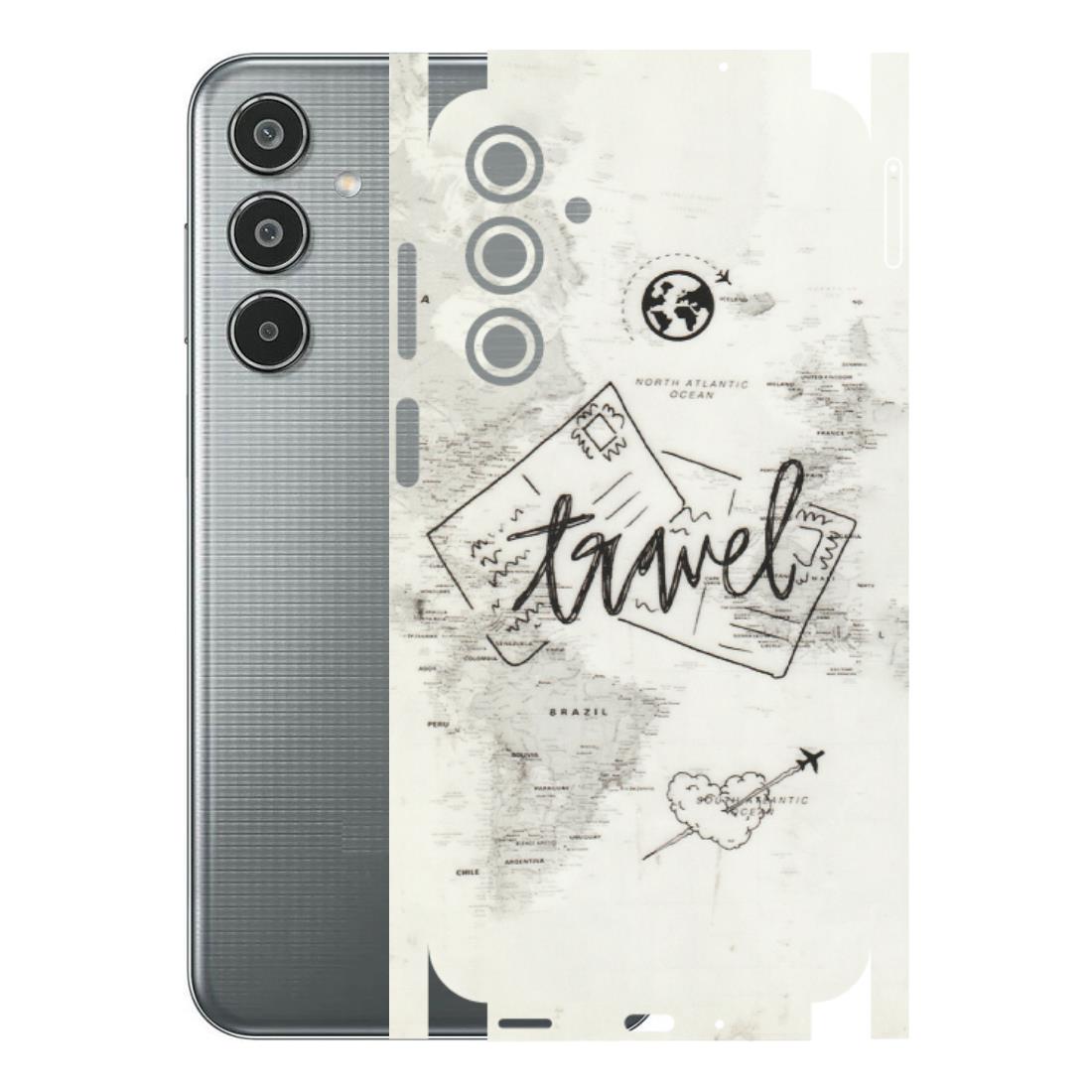 Samsung M/F/Note/Flip and C Phone Skins (All Models) - Travel Ticket - Transparent Finish (T-06) Samsung Galaxy M35 (5G)