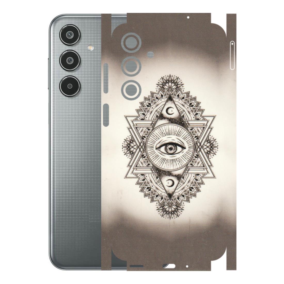 Samsung M/F/Note/Flip and C Phone Skins (All Models) - Illuminati Great Eye - Transparent Finish (T-14) Samsung Galaxy M35 (5G)