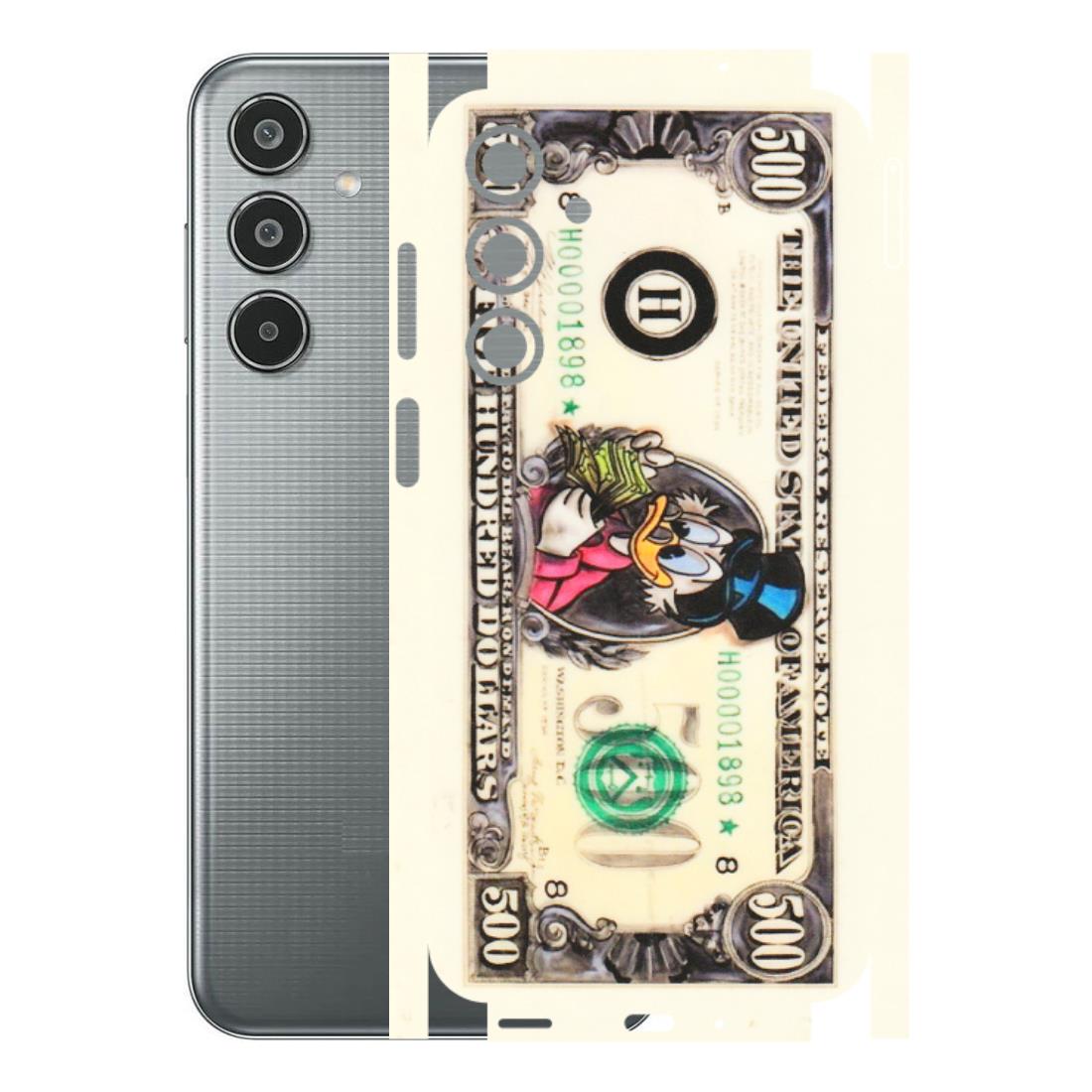 Samsung M/F/Note/Flip and C Phone Skins (All Models) - Five Hundred Dollar Duck - Transparent Finish (T-15) Samsung Galaxy M35 (5G)