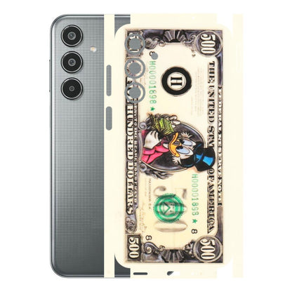 Samsung M/F/Note/Flip and C Phone Skins (All Models) - Five Hundred Dollar Duck - Transparent Finish (T-15) Samsung Galaxy M35 (5G)