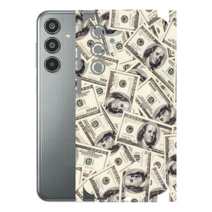 Samsung M/F/Note/Flip and C Phone Skins (All Models) - Dollar Lover - Transparent Finish (T-17) Samsung Galaxy M35 (5G)