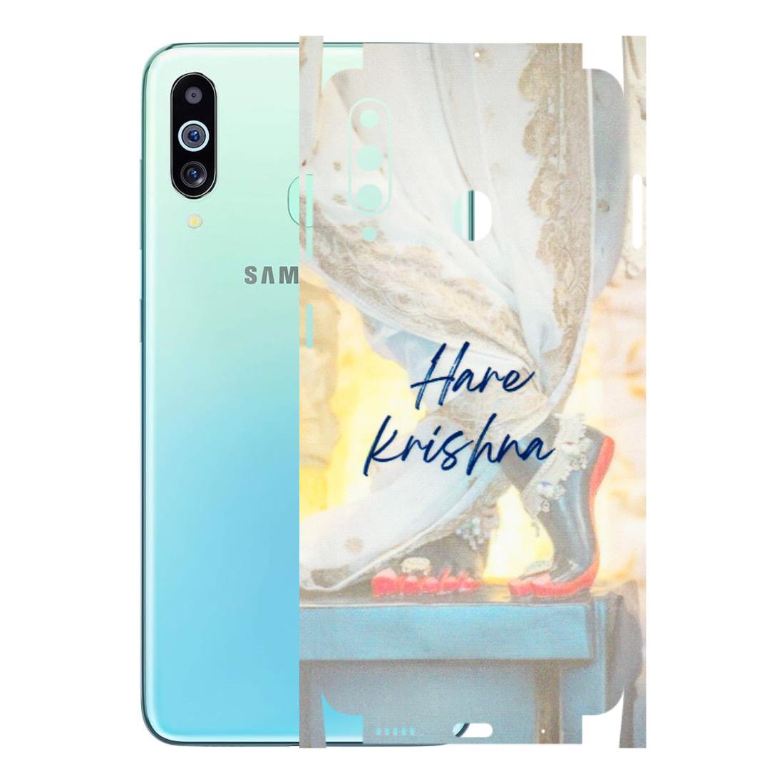 Samsung M/F/Note/Flip and C Phone Skins (All Models) - Hare Krishna - 3D Embossed Finish (L-03) Samsung Galaxy M40