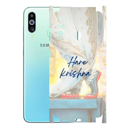 Samsung M/F/Note/Flip and C Phone Skins (All Models) - Hare Krishna - 3D Embossed Finish (L-03) Samsung Galaxy M40