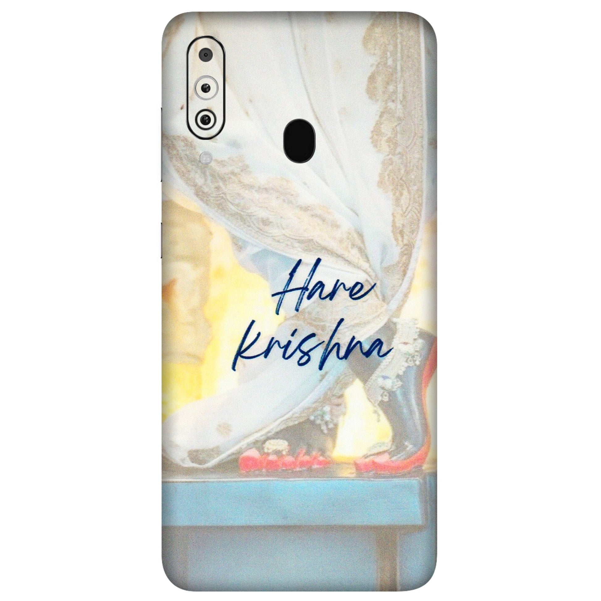 Samsung M/F/Note/Flip and C Phone Skins (All Models) - Hare Krishna - 3D Embossed Finish (L-03) Samsung Galaxy M40