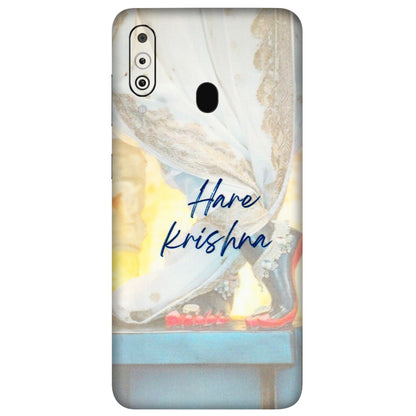 Samsung M/F/Note/Flip and C Phone Skins (All Models) - Hare Krishna - 3D Embossed Finish (L-03) Samsung Galaxy M40