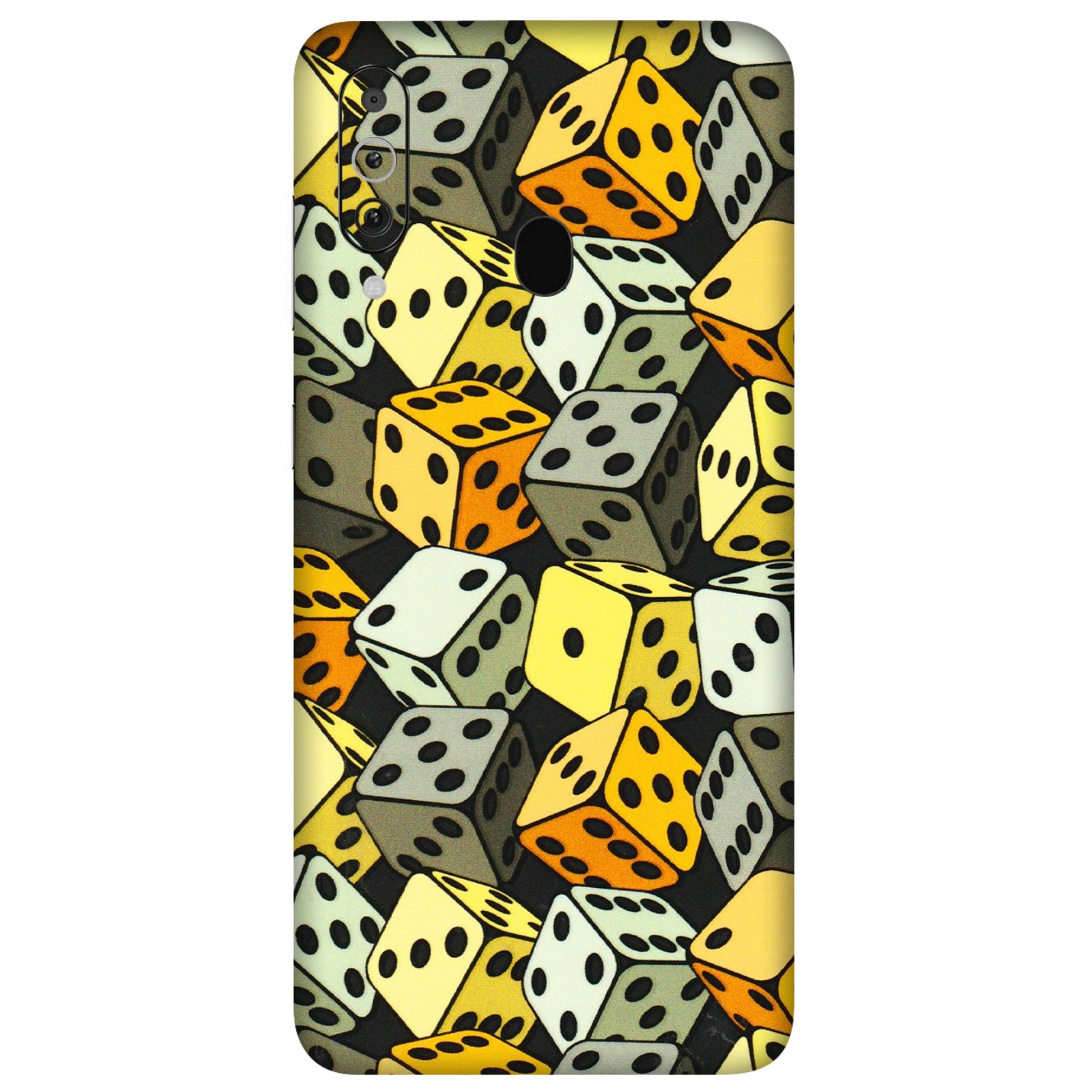 Samsung M/F/Note/Flip and C Phone Skins (All Models) - Dices Of Life - 3D Embossed Finish (L-04) Samsung Galaxy M40