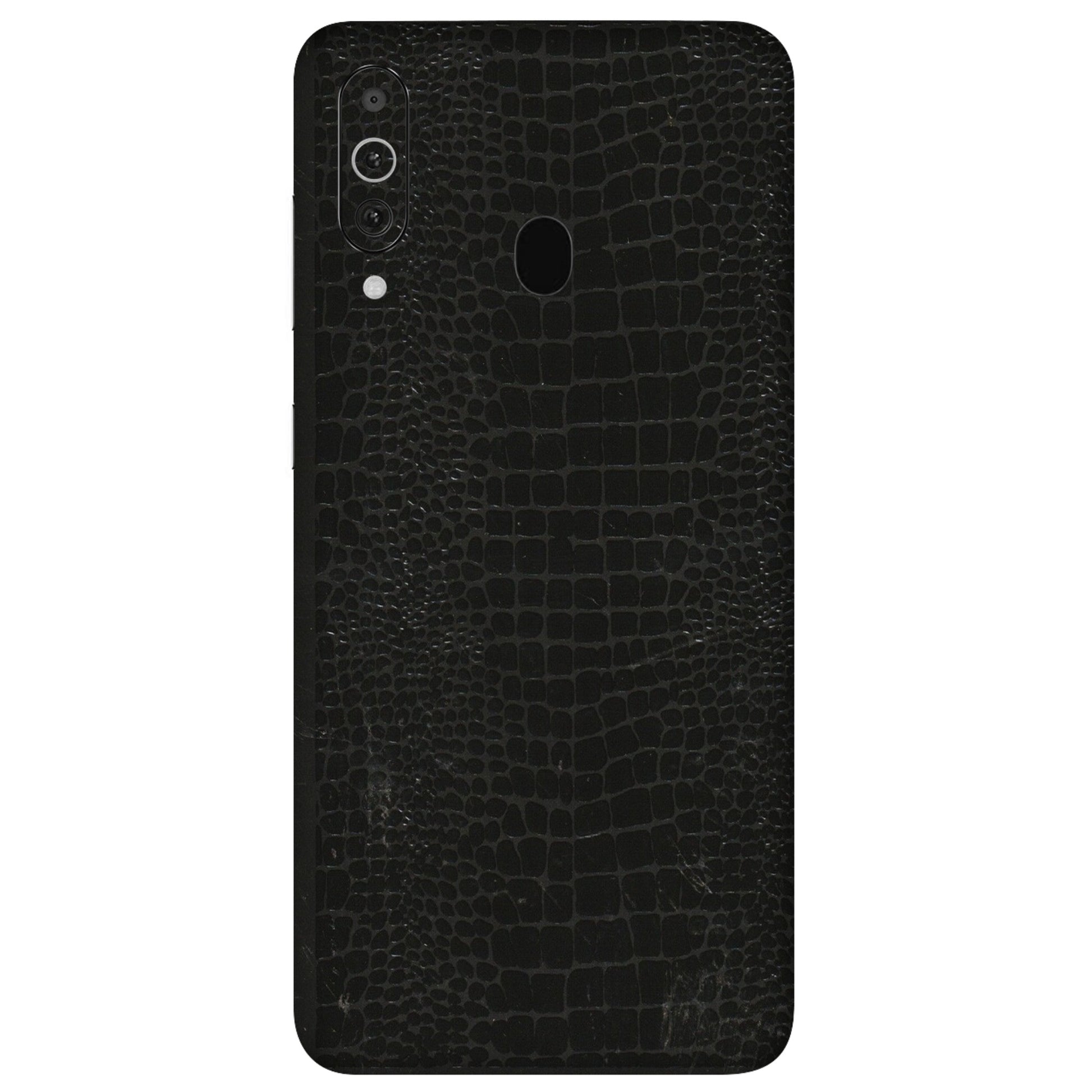 Samsung M/F/Note/Flip and C Phone Skins (All Models) - Snake Leather Black - 3D Embossed Finish (L-107) Samsung Galaxy M40