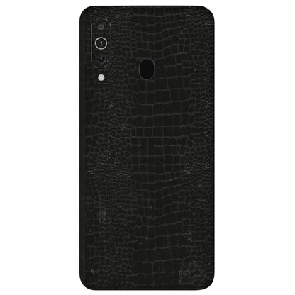 Samsung M/F/Note/Flip and C Phone Skins (All Models) - Snake Leather Black - 3D Embossed Finish (L-107) Samsung Galaxy M40