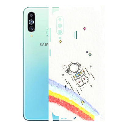 Samsung M/F/Note/Flip and C Phone Skins (All Models) - Milkyway Astronaut - 3D Embossed Finish (L-110) Samsung Galaxy M40