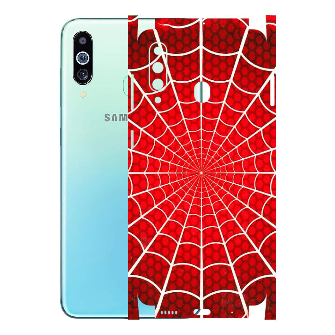 Samsung M/F/Note/Flip and C Phone Skins (All Models) - Classic Spidey Web - 3D Embossed Finish (L-115) Samsung Galaxy M40