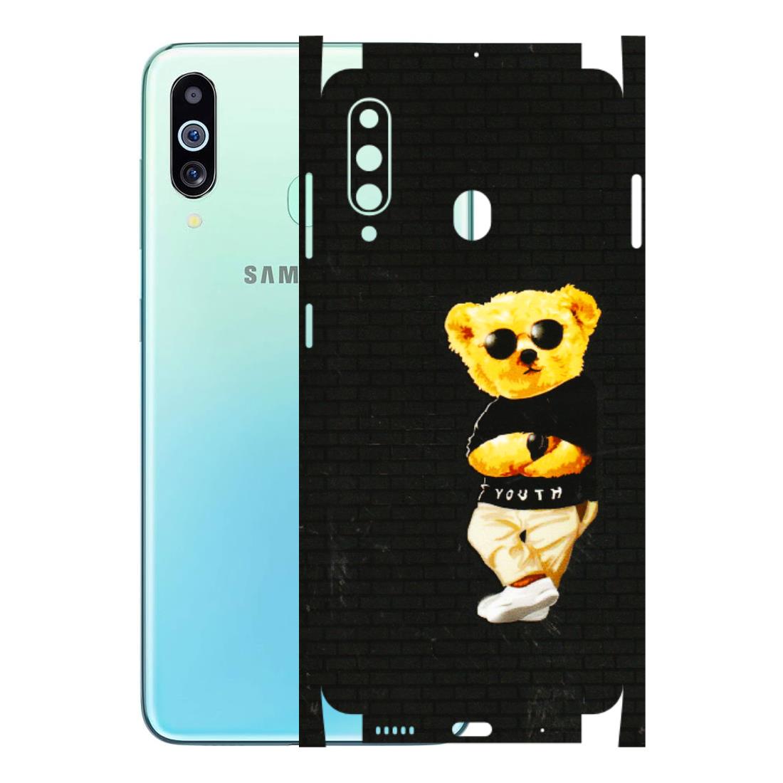 Samsung M/F/Note/Flip and C Phone Skins (All Models) - Classy Teddy Bear - 3D Embossed Finish (L-116) Samsung Galaxy M40