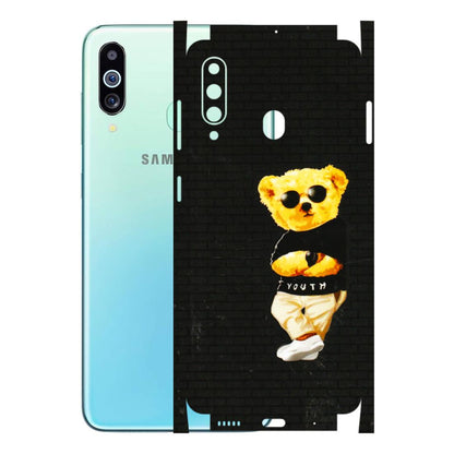 Samsung M/F/Note/Flip and C Phone Skins (All Models) - Classy Teddy Bear - 3D Embossed Finish (L-116) Samsung Galaxy M40
