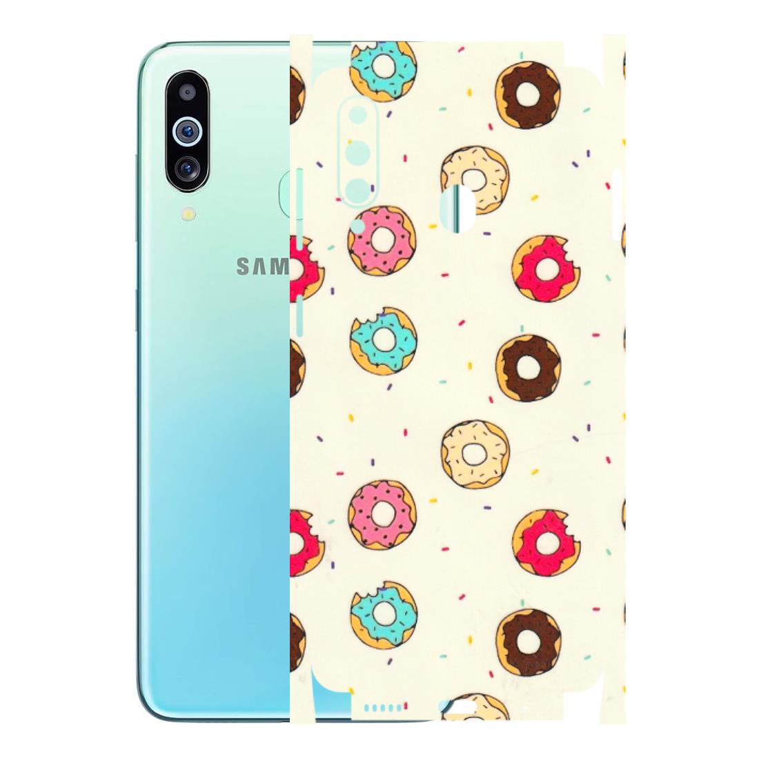 Samsung M/F/Note/Flip and C Phone Skins (All Models) - Mini Donuts Doodle Art - 3D Embossed Finish (L-122) Samsung Galaxy M40
