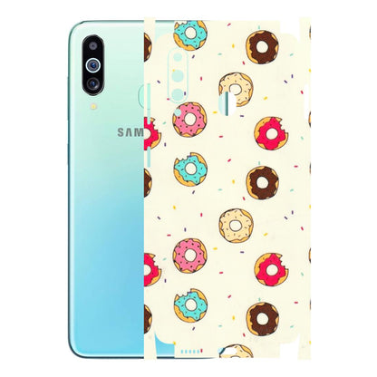 Samsung M/F/Note/Flip and C Phone Skins (All Models) - Mini Donuts Doodle Art - 3D Embossed Finish (L-122) Samsung Galaxy M40