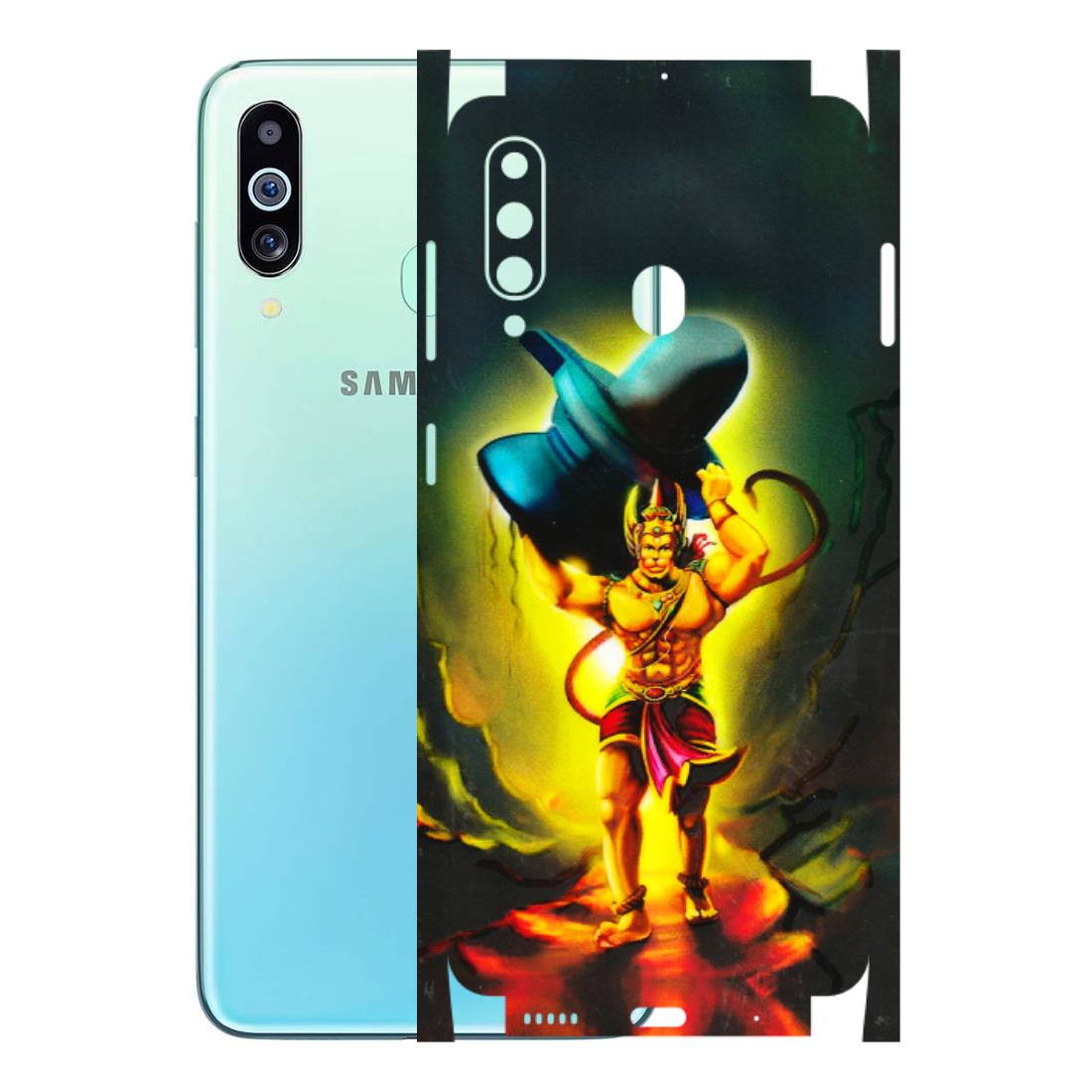 Samsung M/F/Note/Flip and C Phone Skins (All Models) - Hanuman Ji - 3D Embossed Finish (L-128) Samsung Galaxy M40