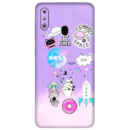 Samsung M/F/Note/Flip and C Phone Skins (All Models) - I Need My Nasa Skin - 3D Embossed Finish (L-149) Samsung Galaxy M40