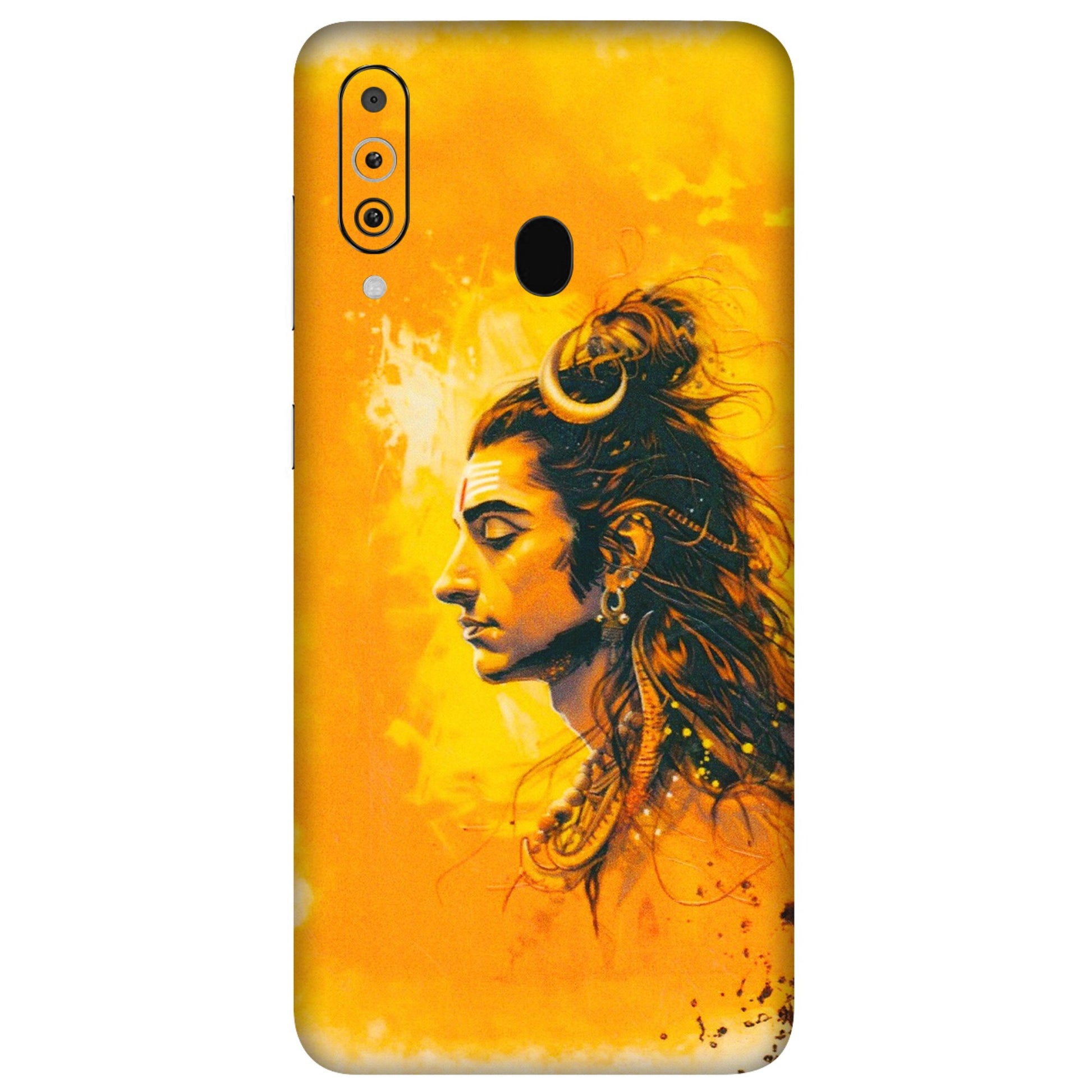 Samsung M/F/Note/Flip and C Phone Skins (All Models) - Shiv Shakti - 3D Embossed Finish (L-14) Samsung Galaxy M40