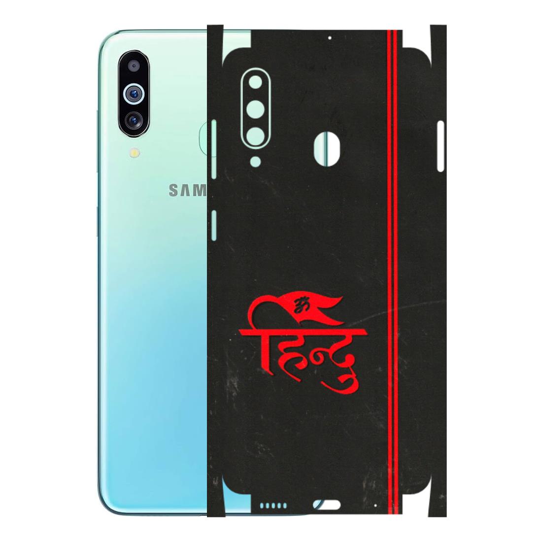 Samsung M/F/Note/Flip and C Phone Skins (All Models) - Hindu Black - 3D Embossed Finish (L-153) Samsung Galaxy M40