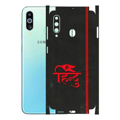 Samsung M/F/Note/Flip and C Phone Skins (All Models) - Hindu Black - 3D Embossed Finish (L-153) Samsung Galaxy M40