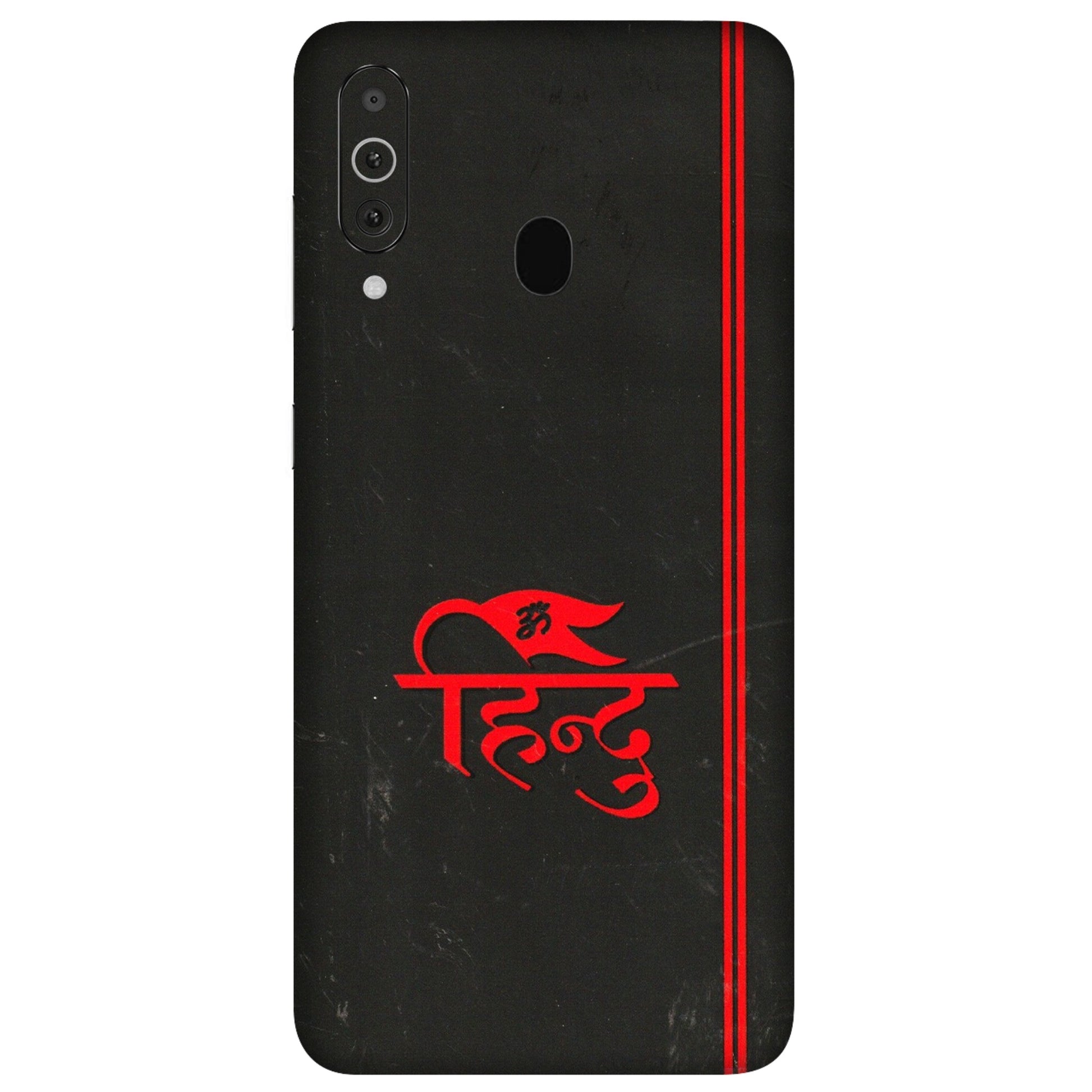Samsung M/F/Note/Flip and C Phone Skins (All Models) - Hindu Black - 3D Embossed Finish (L-153) Samsung Galaxy M40