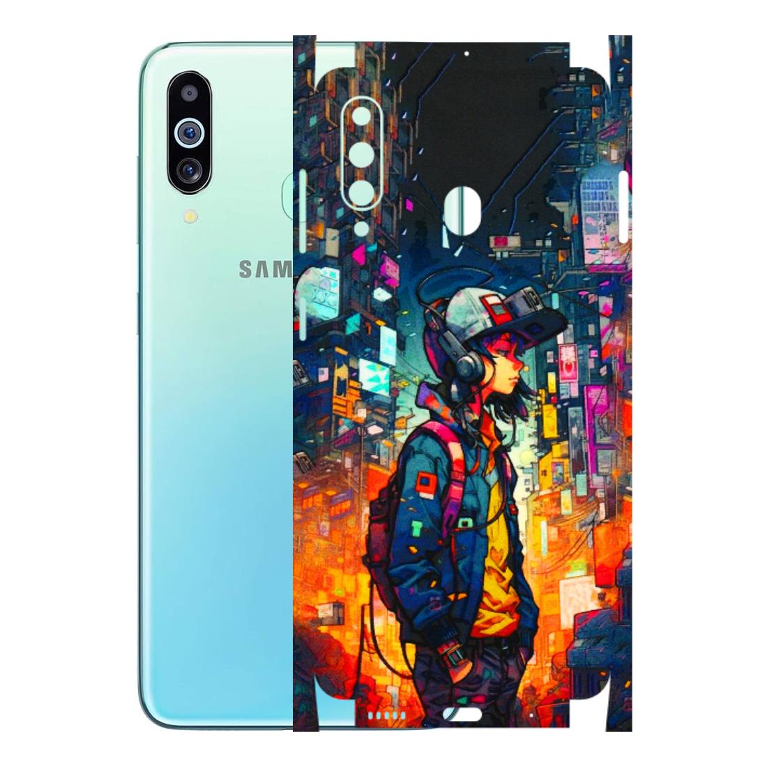 Samsung M/F/Note/Flip and C Phone Skins (All Models) - Street Anime Guy - 3D Embossed Finish (L-158) Samsung Galaxy M40