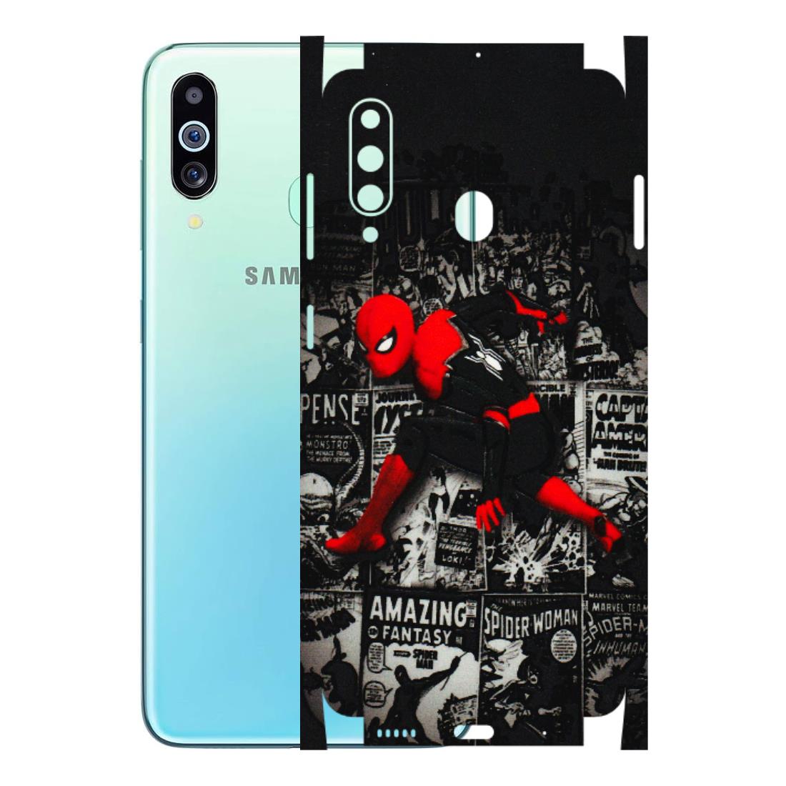 Samsung M/F/Note/Flip and C Phone Skins (All Models) - SpiderMan New - 3D Embossed Finish (L-162) Samsung Galaxy M40