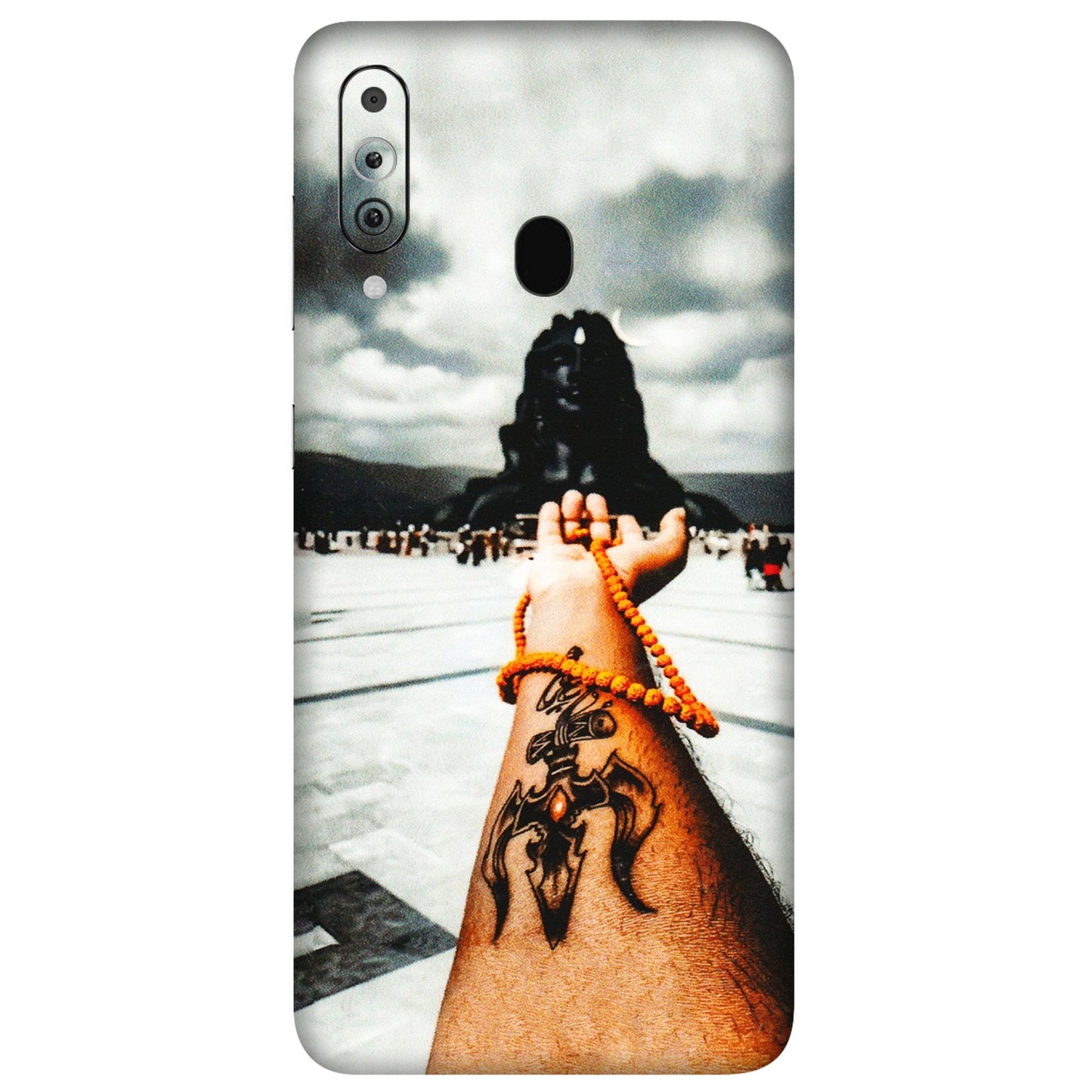 Samsung M/F/Note/Flip and C Phone Skins (All Models) - Jai Adiyogi Mahakaal - 3D Embossed Finish (L-164) Samsung Galaxy M40
