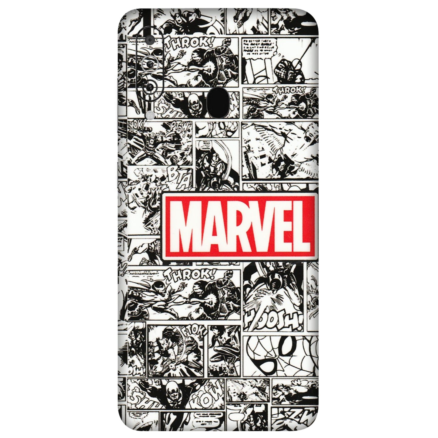 Samsung M/F/Note/Flip and C Phone Skins (All Models) - Marvel Comic - 3D Embossed Finish (L-171) Samsung Galaxy M40