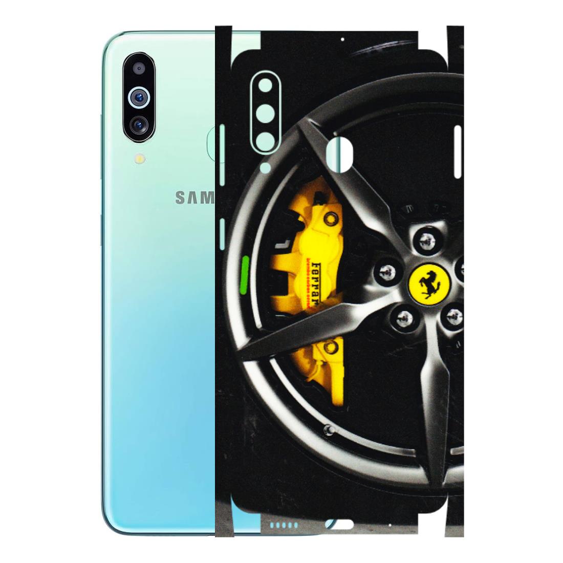Samsung M/F/Note/Flip and C Phone Skins (All Models) - Ferrari Wheel Alloy - 3D Embossed Finish (L-173) Samsung Galaxy M40
