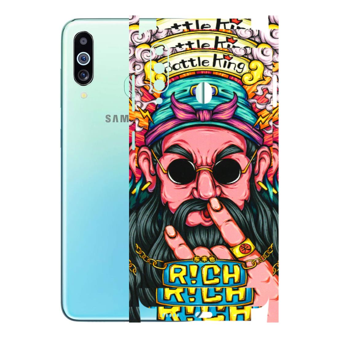 Samsung M/F/Note/Flip and C Phone Skins (All Models) - Battle King Dude Face - 3D Embossed Finish (L-178) Samsung Galaxy M40