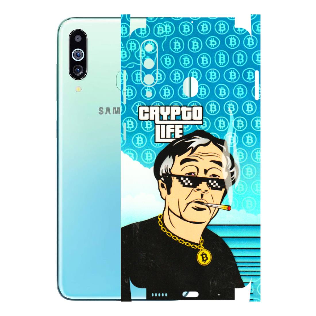 Samsung M/F/Note/Flip and C Phone Skins (All Models) - Crypto Thug Life - 3D Embossed Finish (L-179) Samsung Galaxy M40