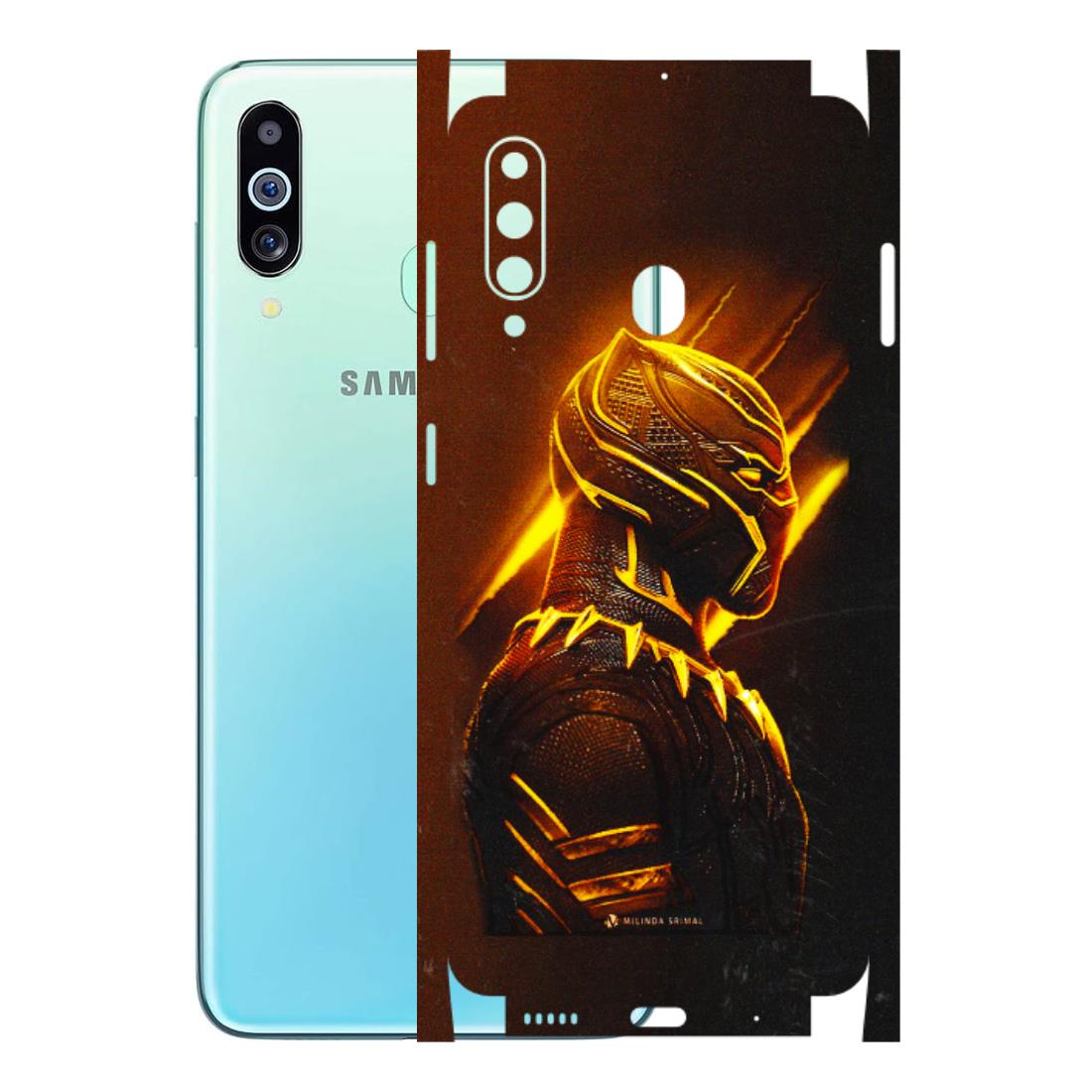 Samsung M/F/Note/Flip and C Phone Skins (All Models) - Gold Black Panther - 3D Embossed Finish (L-181) Samsung Galaxy M40