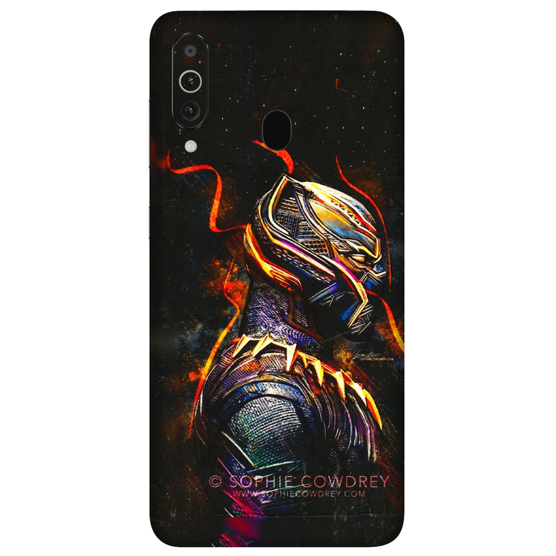 Samsung M/F/Note/Flip and C Phone Skins (All Models) - Black Panther - 3D Embossed Finish (L-190) Samsung Galaxy M40