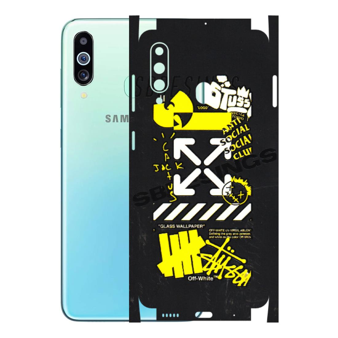 Samsung M/F/Note/Flip and C Phone Skins (All Models) - Anti Social Graffiti - 3D Embossed Finish (L-198) Samsung Galaxy M40