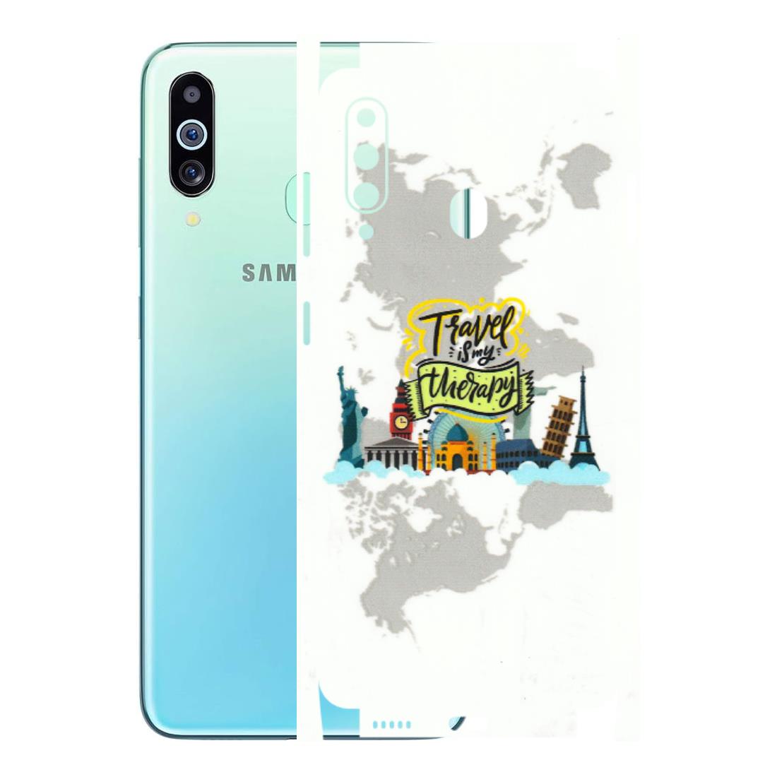Samsung M/F/Note/Flip and C Phone Skins (All Models) - Travel Therapy - 3D Embossed Finish (L-199) Samsung Galaxy M40